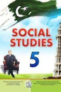 federal board social studies class 5 book