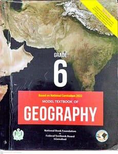 federal board geography class 6 book