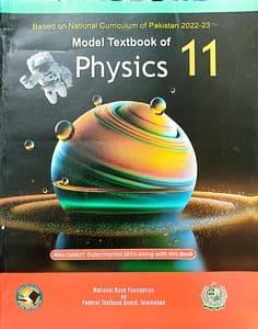 Federal Board Grade 11 Physics English-medium textbook cover for the 2026-2027 session