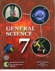 Class 7 General Science Book Cover Federal Board